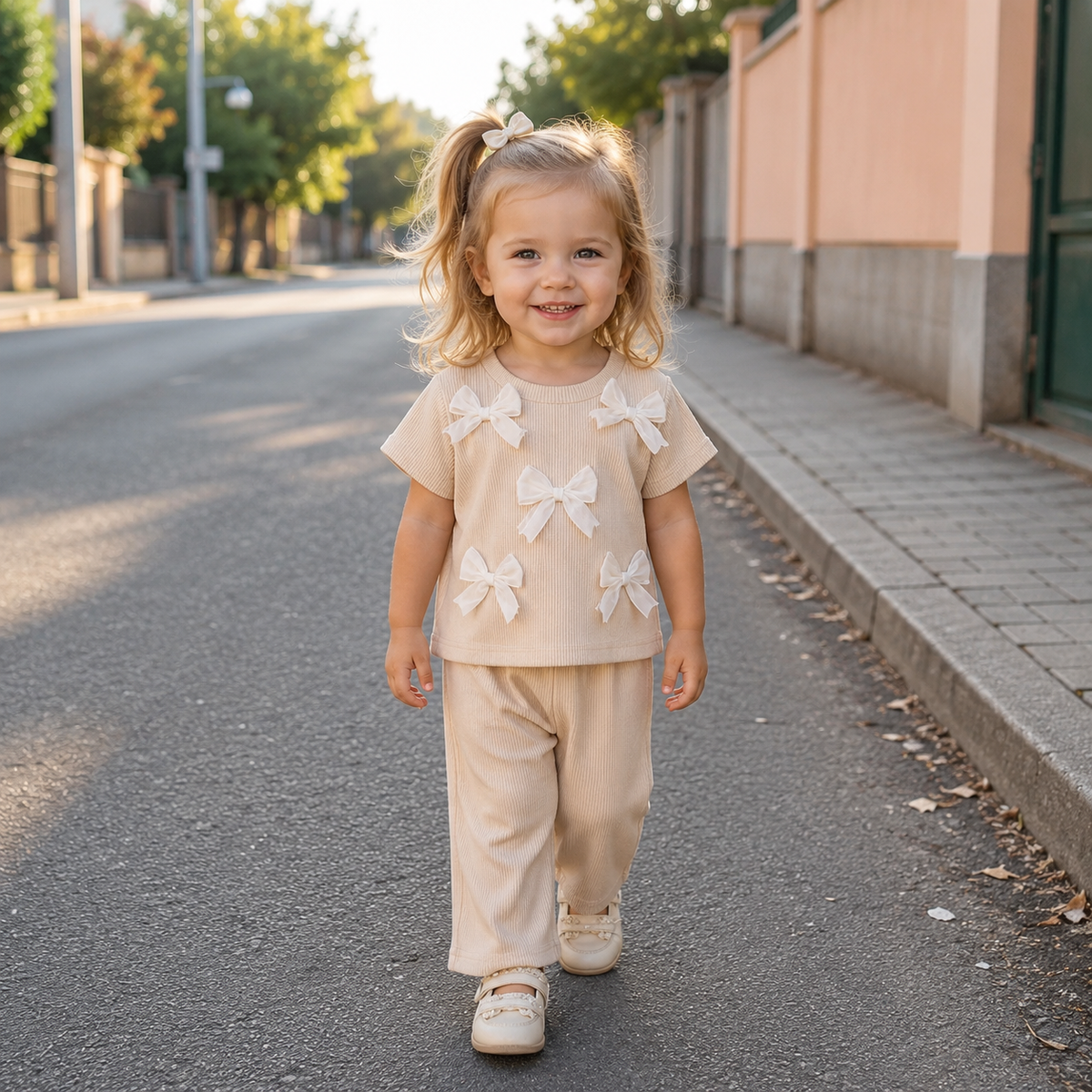 Set din doua piese Olivra Crem