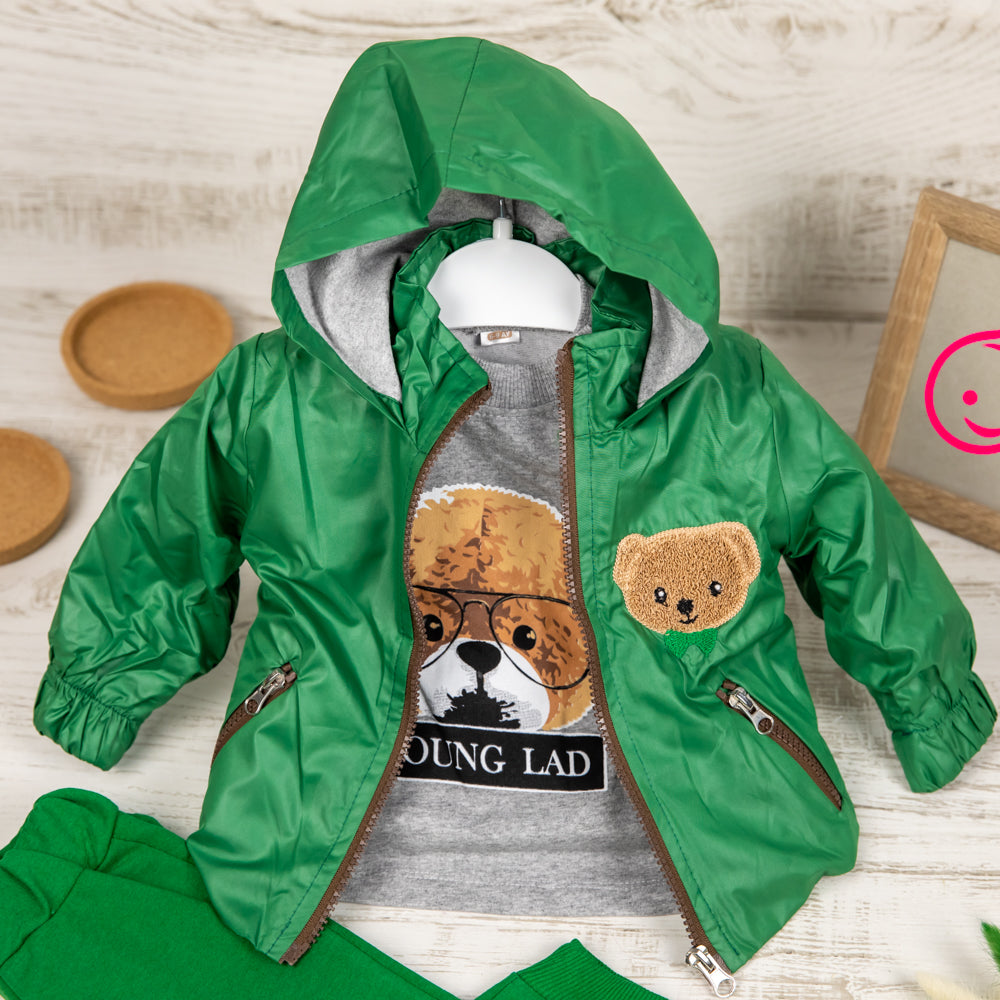Set din trei piese Toldy Verde