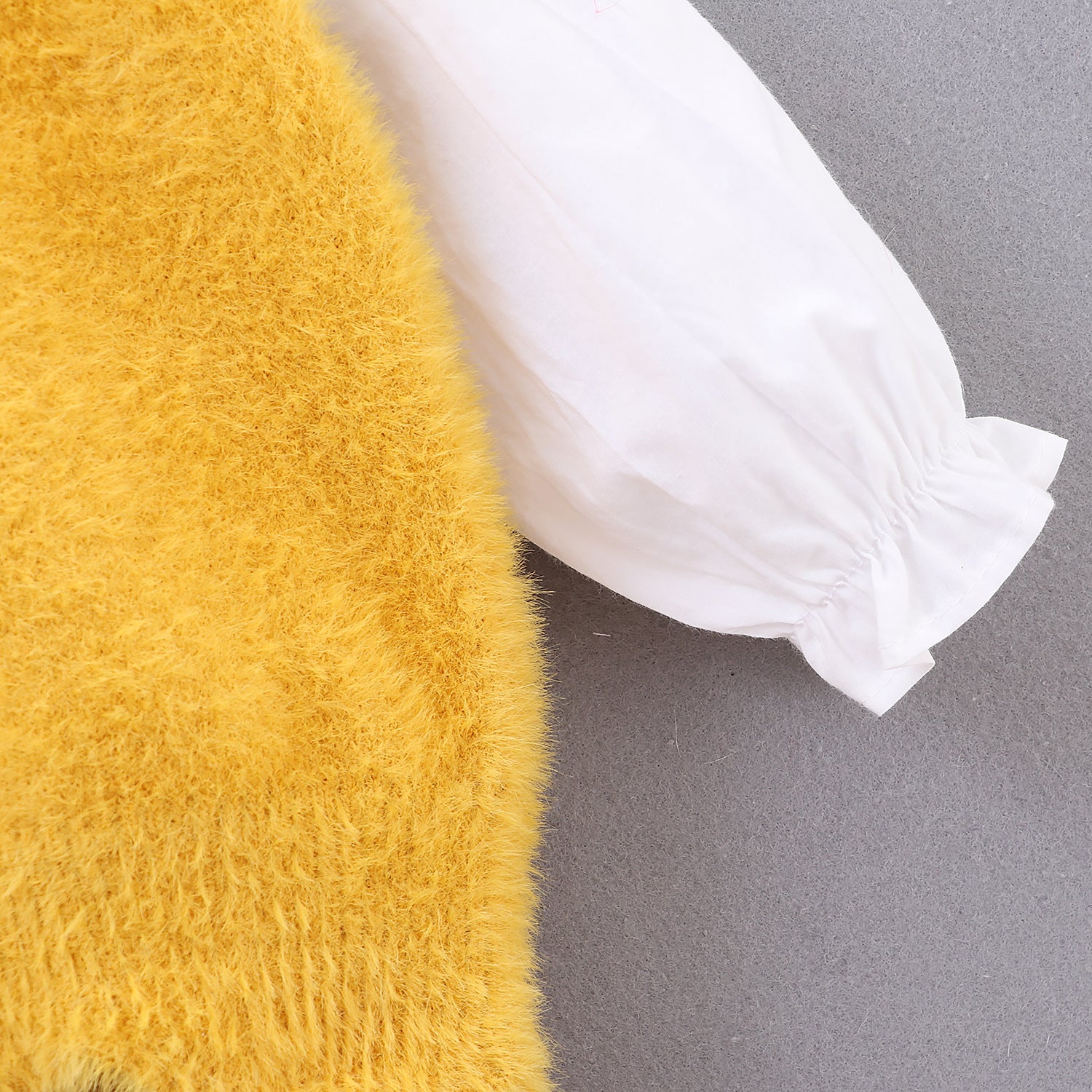 Camasa si vesta Saira Galben