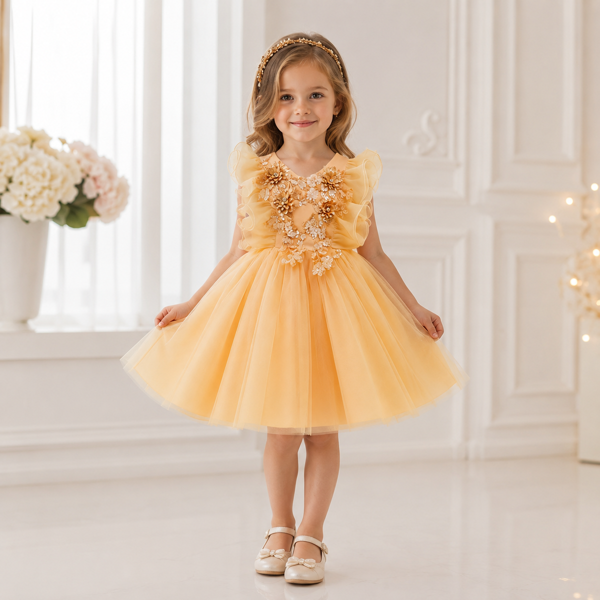 Rochie cu detalii Princesy