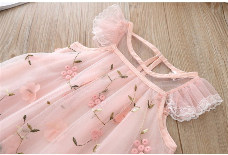 Rochie cu detalii Sariza Roz