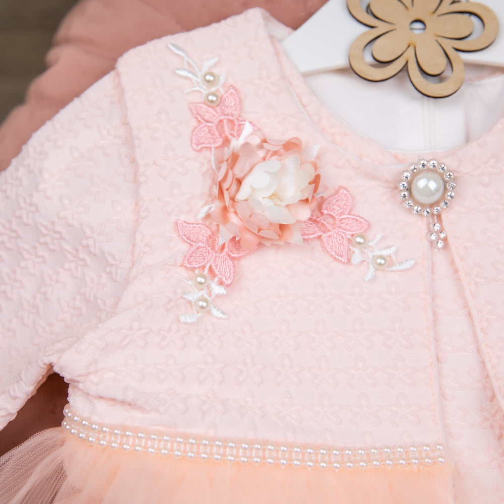 Rochie cu sacou Tezara Roz