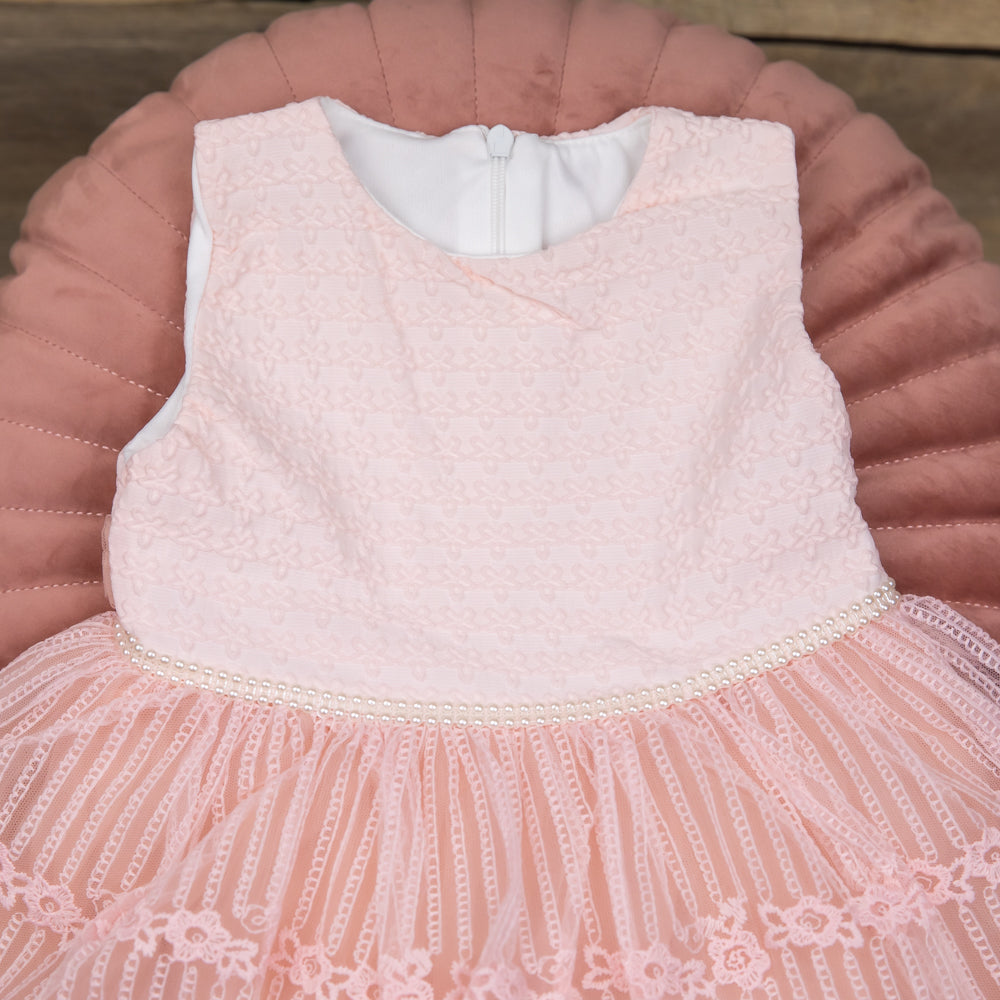 Rochie cu sacou Tezara Roz