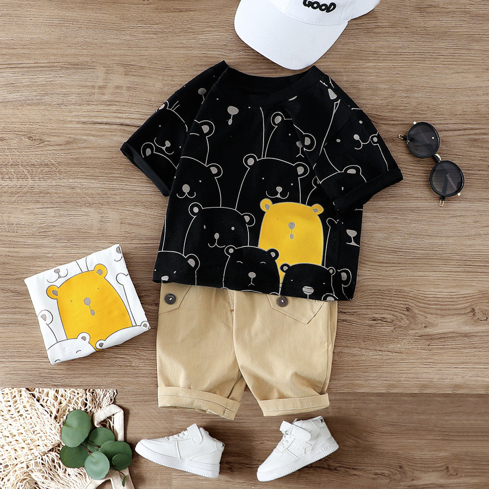 Set din doua piese Samson Negru