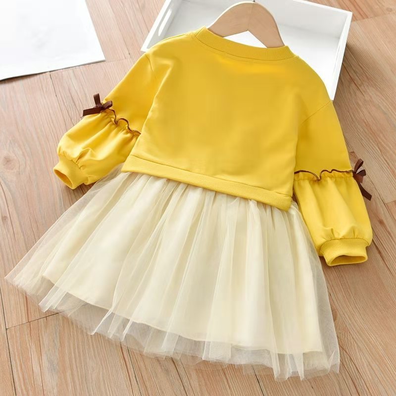 Rochie cu detalii Yvina Galben