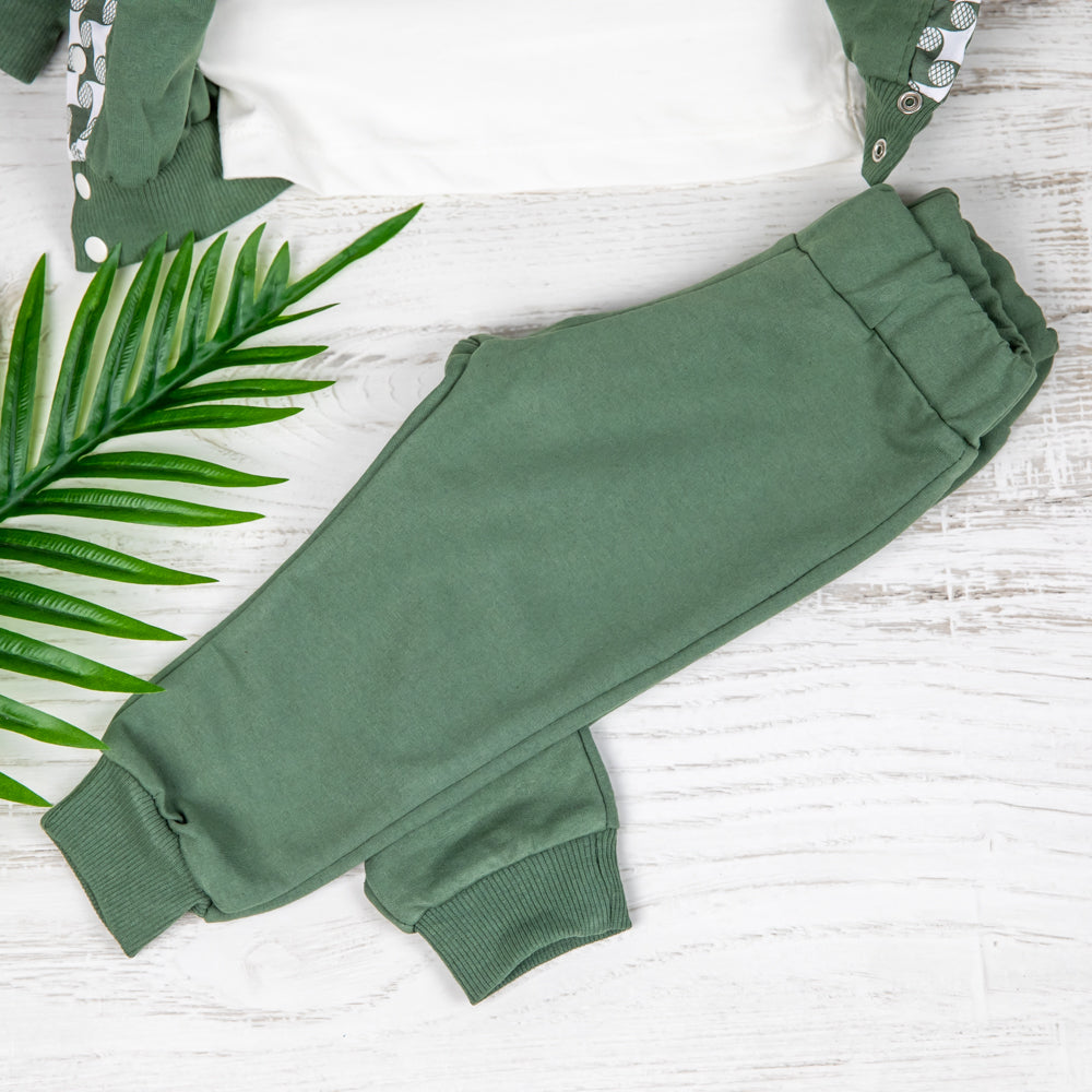 Set din trei piese Faus Verde