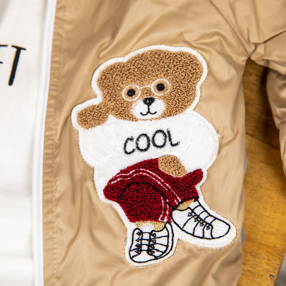 Set din trei piese Cool Bear Bej