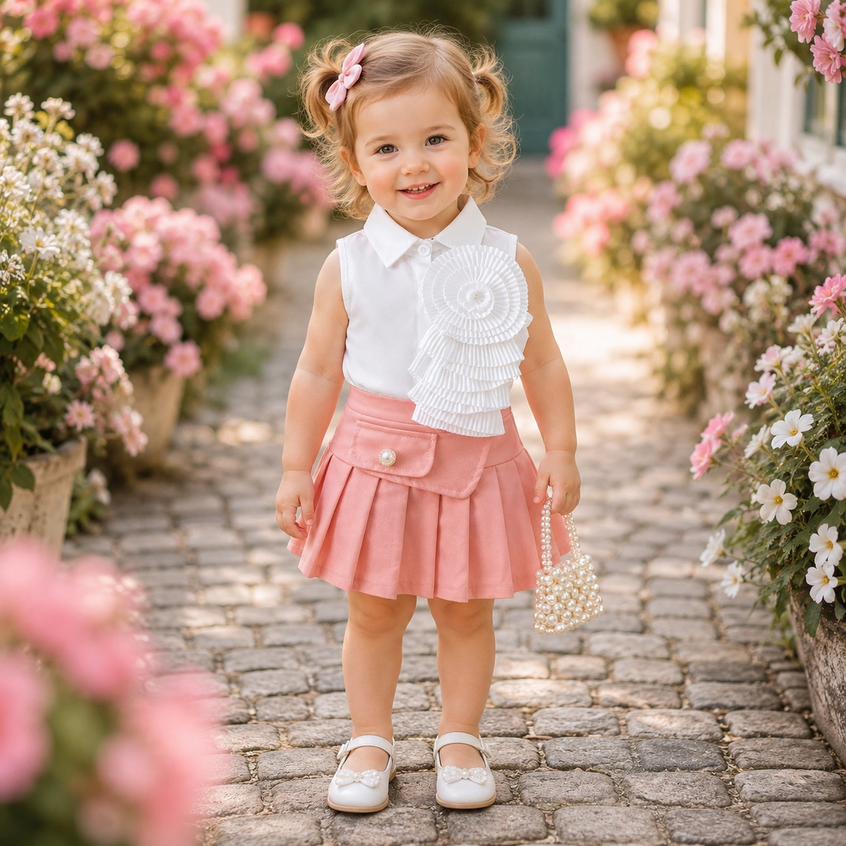 Set din doua piese Faith Roz Deschis