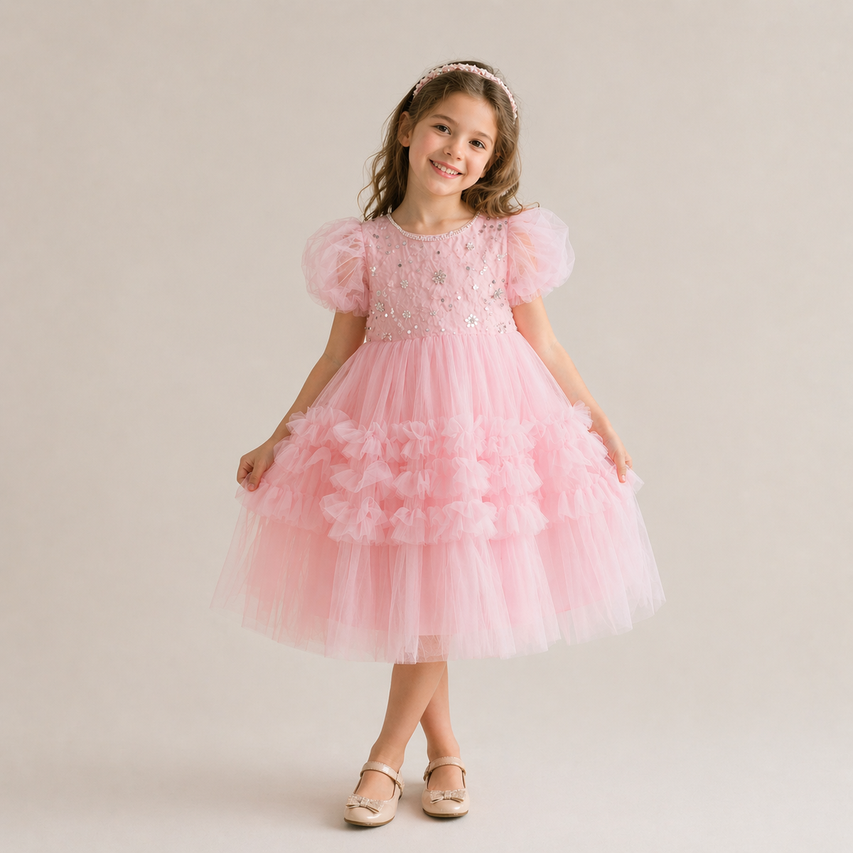 Rochie eleganta Elsany Roz