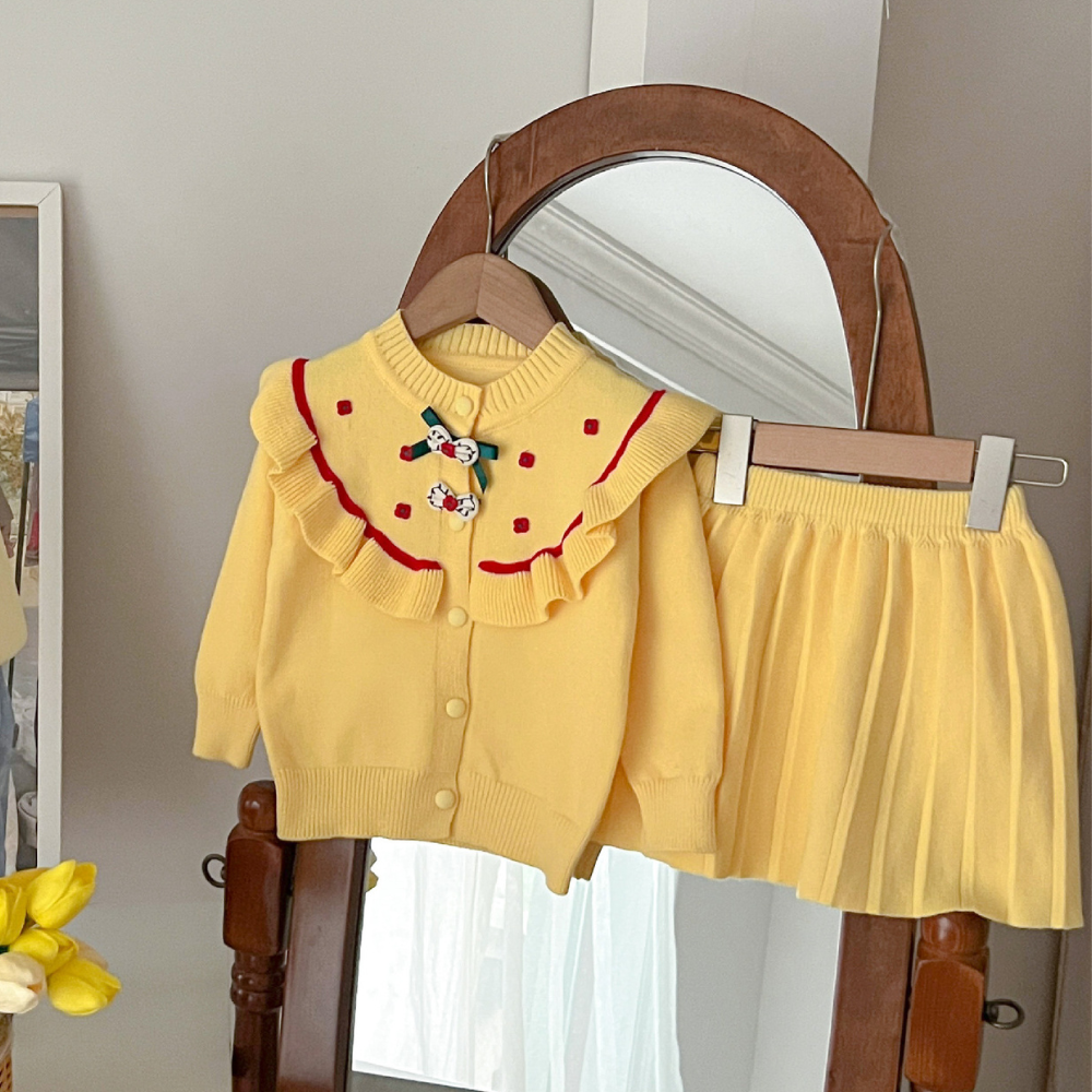 Set din doua piese Jomina Galben