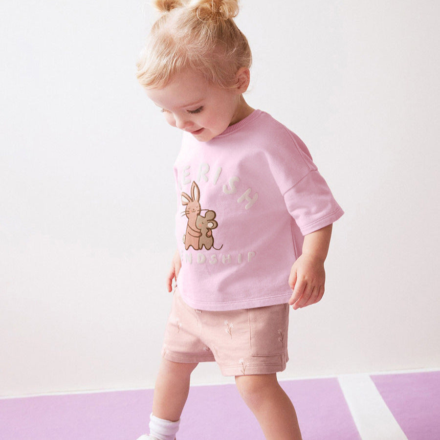 Set din doua piese Petit Roz