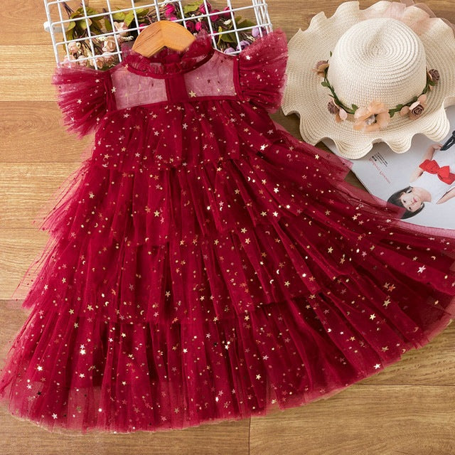 Rochie cu detalii Elbena Visiniu