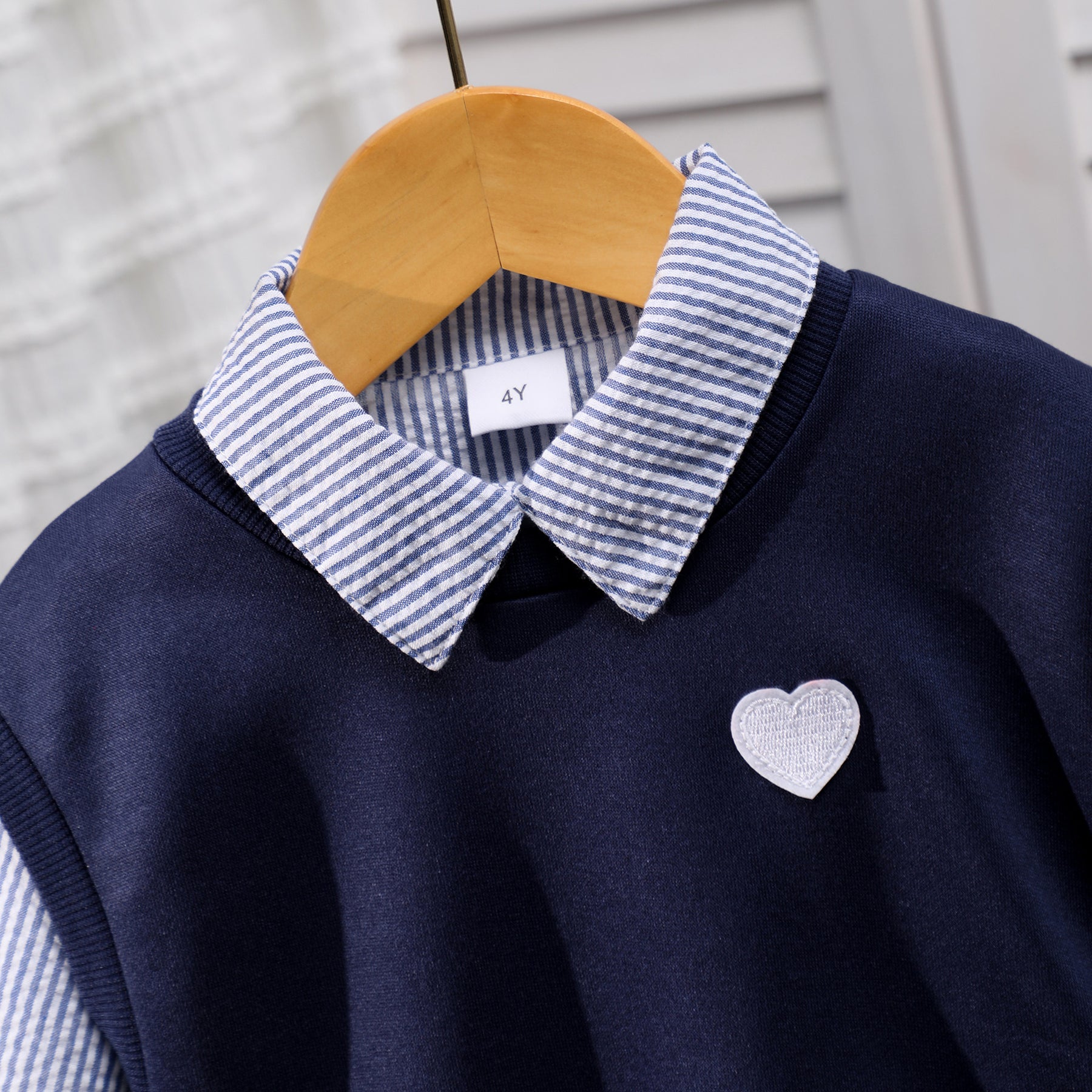 Rochie cu vesta Serla Albastru