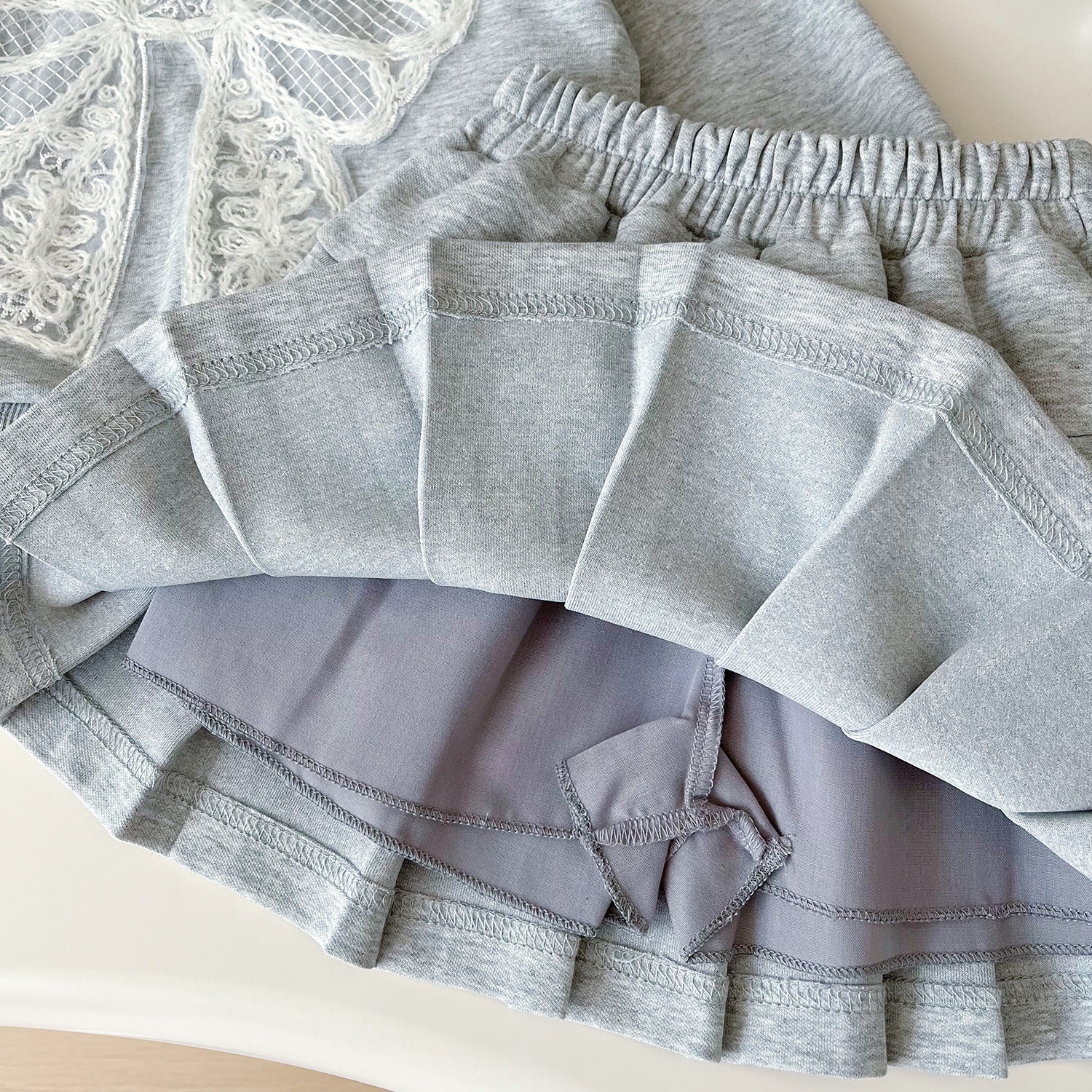 Set din doua piese Ilinca Gri