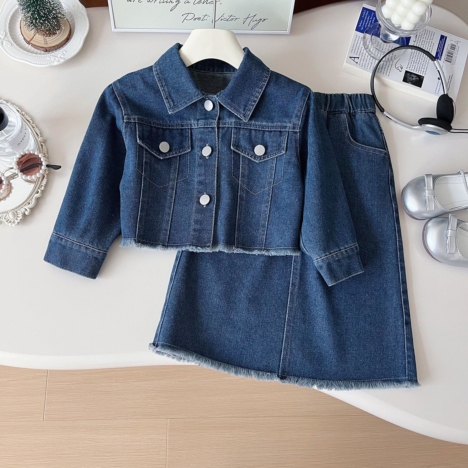 Set din doua piese Imka Albastru