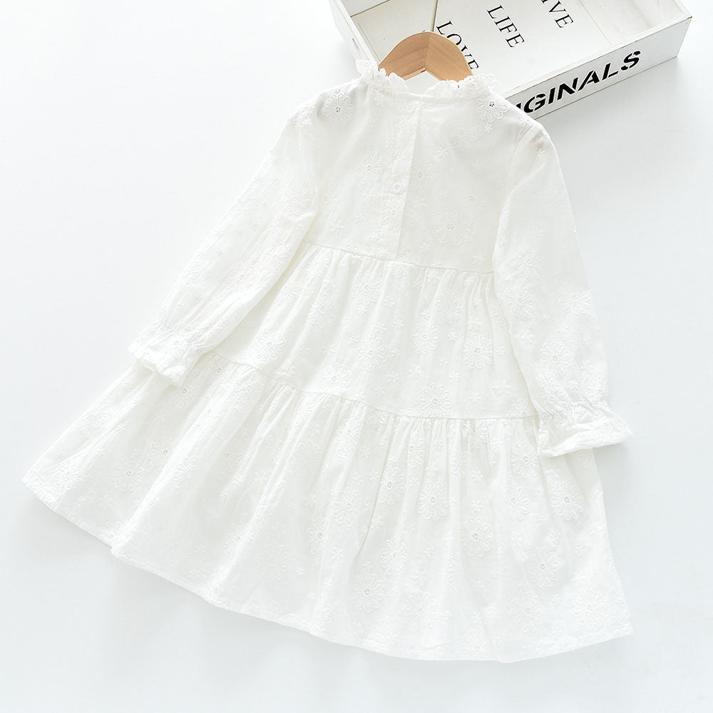 Rochie cu detalii Lasia Alb