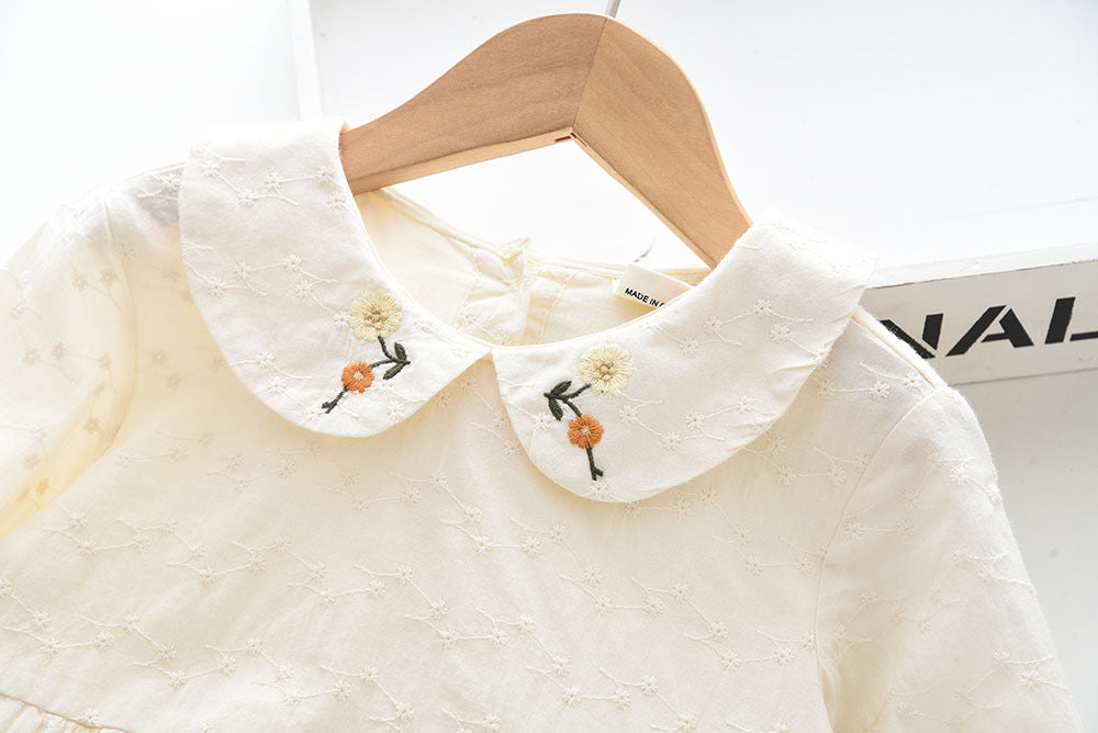 Rochie cu detalii Juya Crem