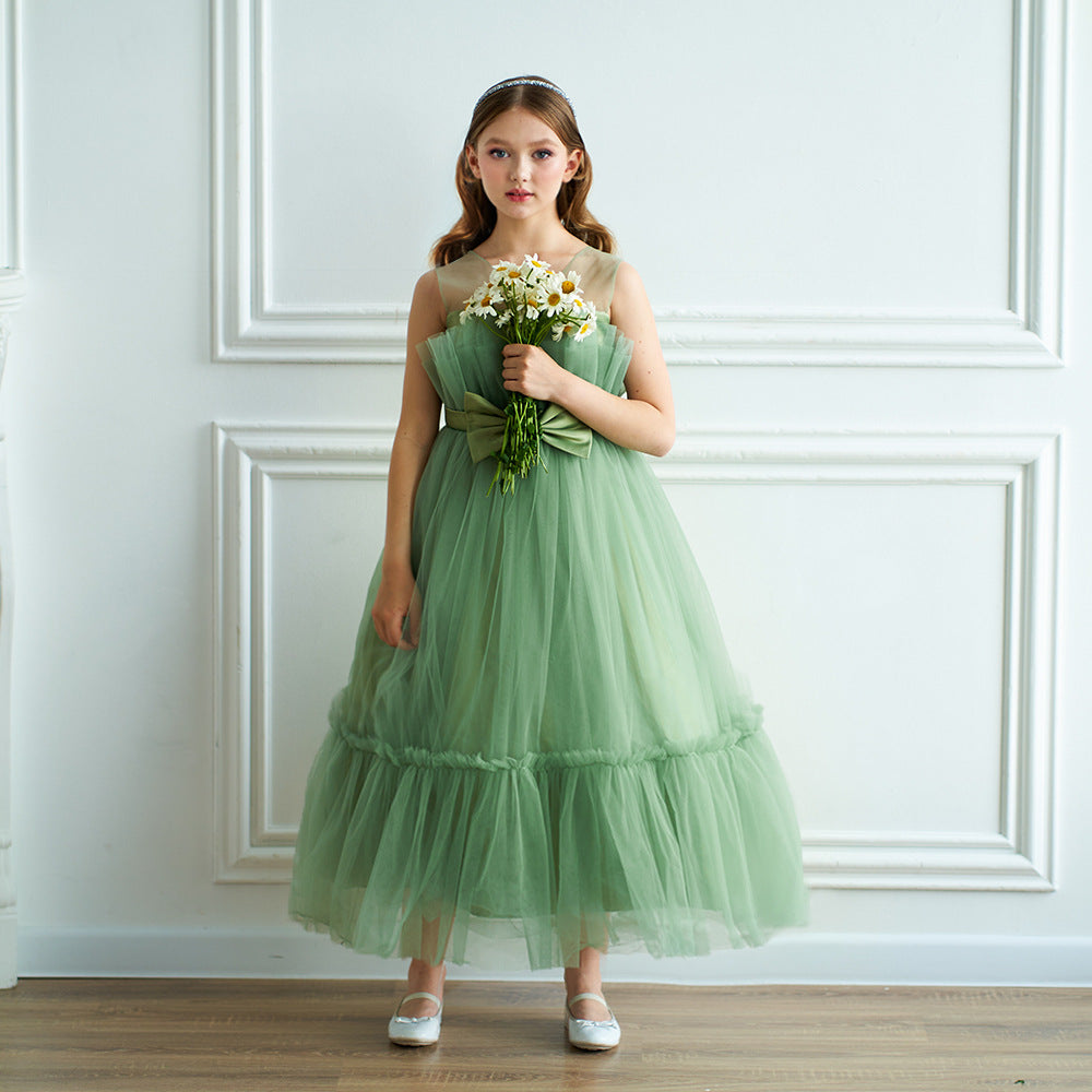 Rochie cu detalii Relifa Verde