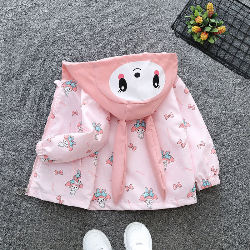 Jacheta cu gluga Losya Roz