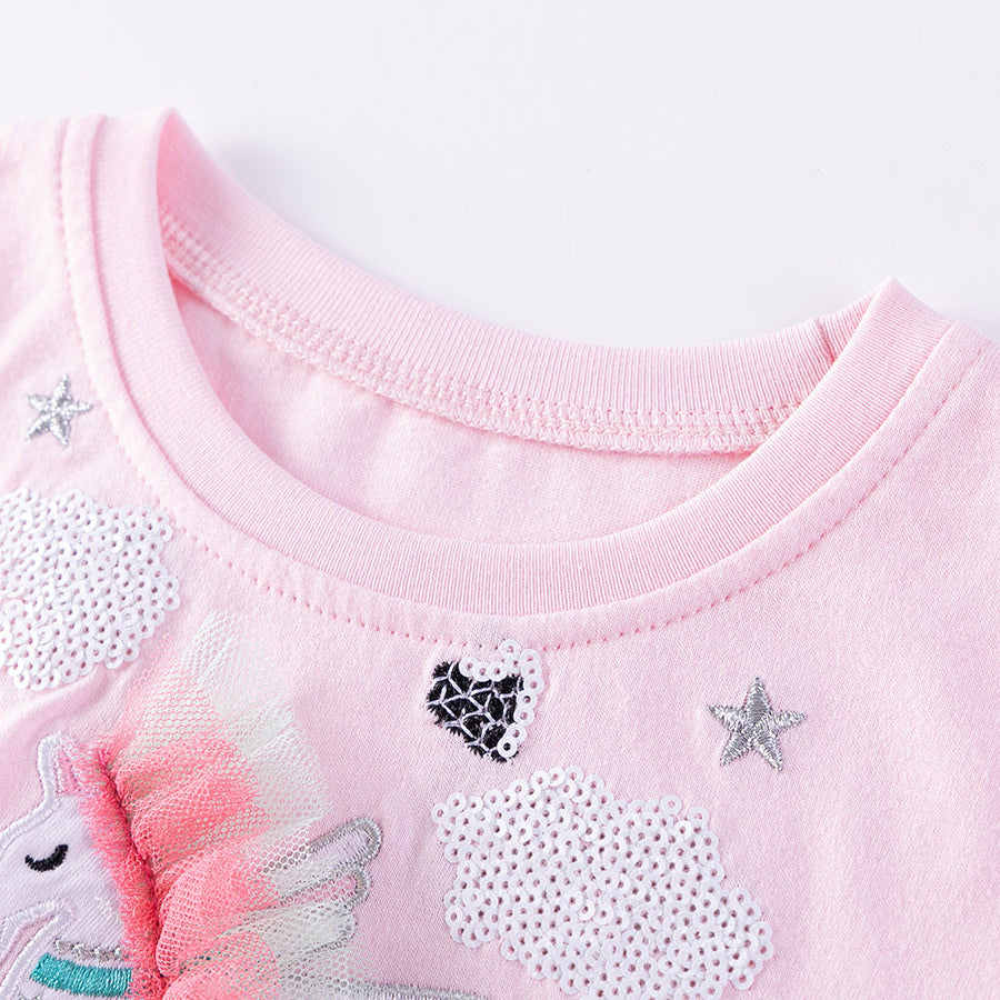 Rochie cu detalii Liko Roz