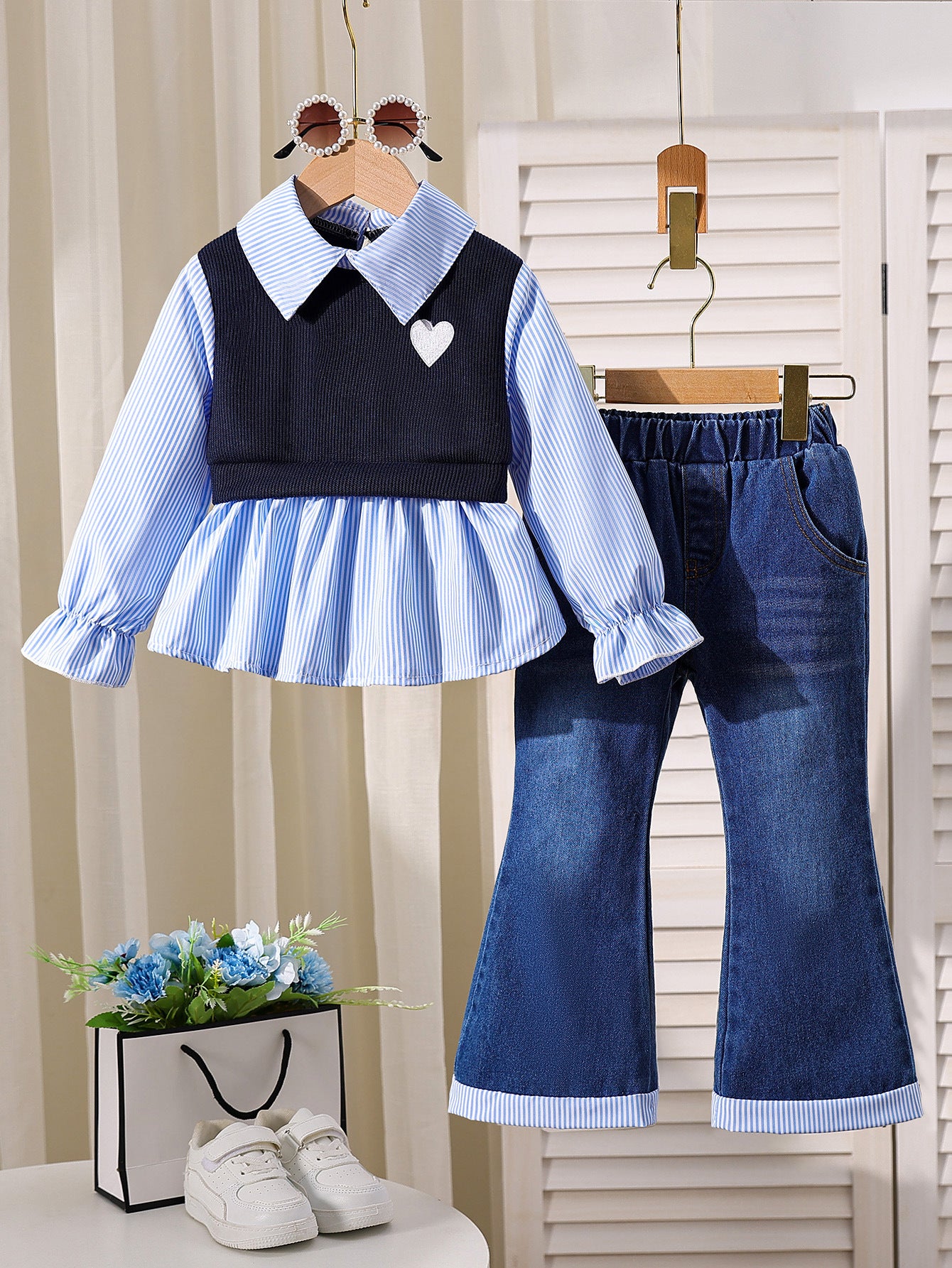 Set din doua piese Aelia Albastru