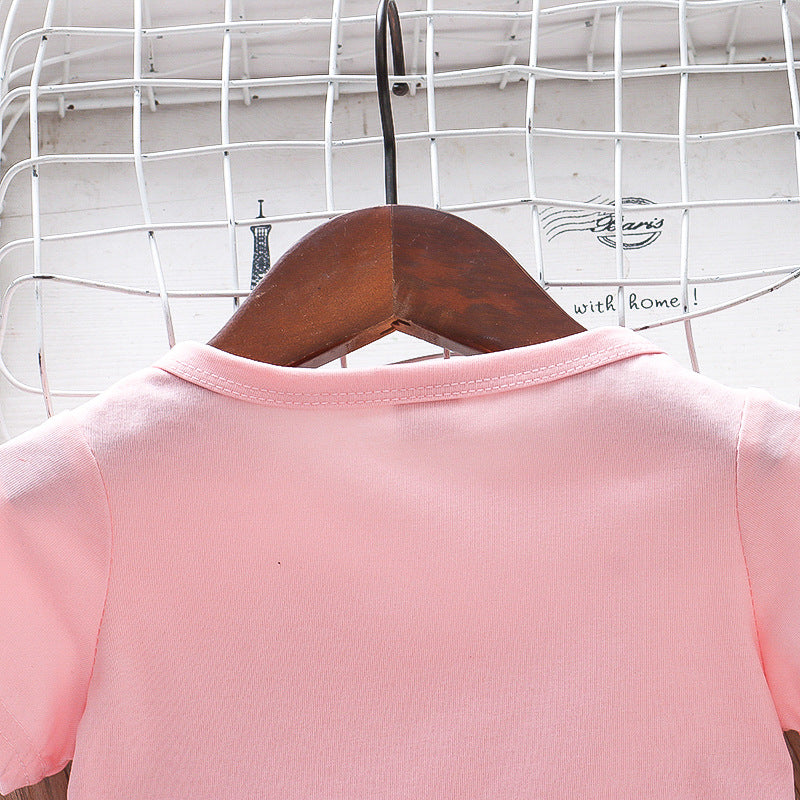 Rochie cu detalii Sarem Roz