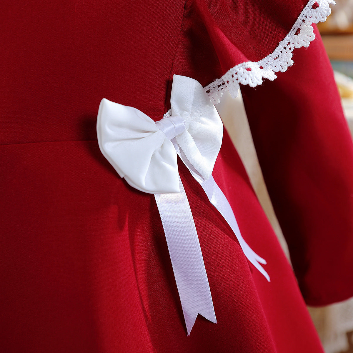 Rochie cu detalii Maryma Visiniu