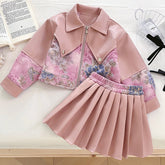 Set din doua piese Ystina Roz