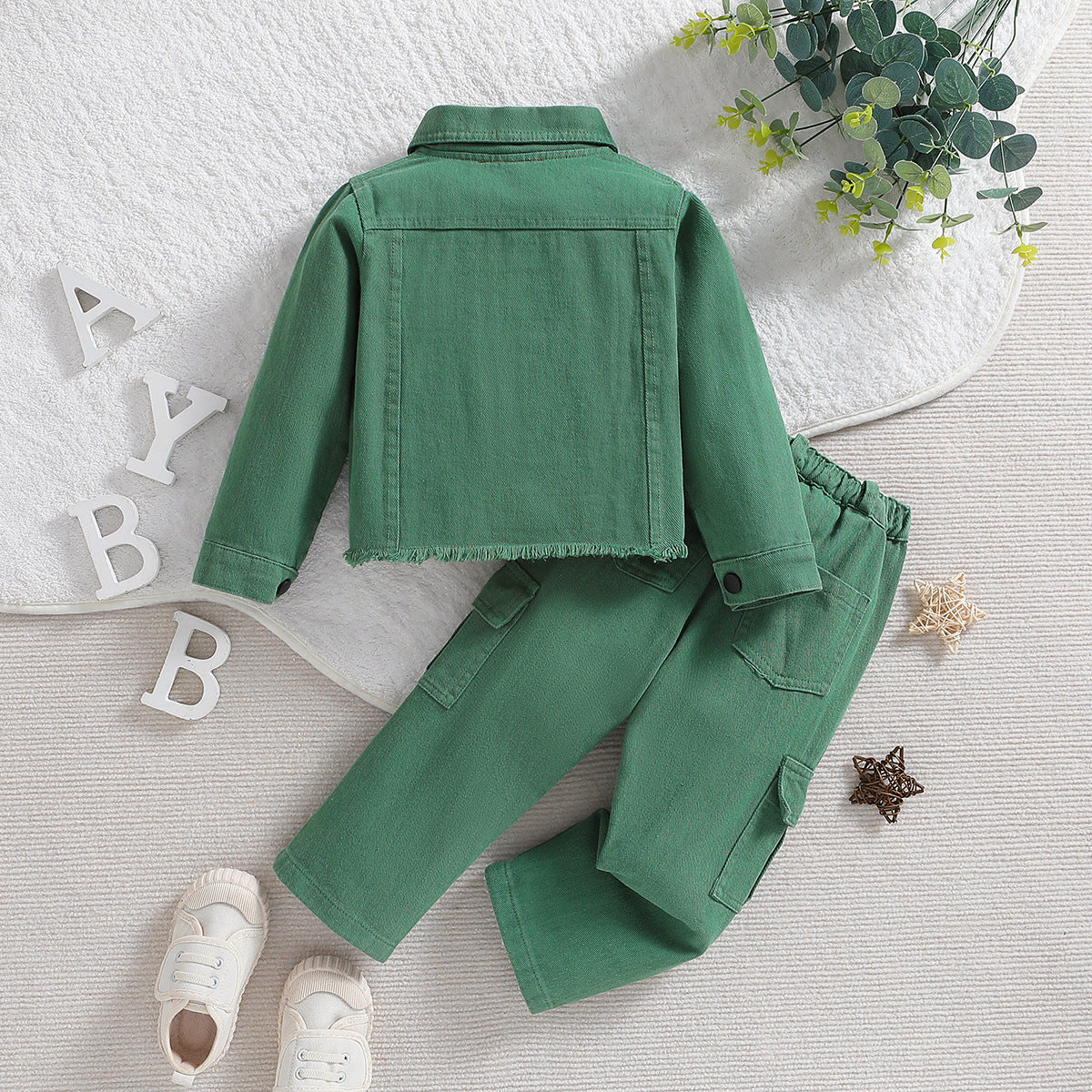 Set din doua piese Plasi Verde