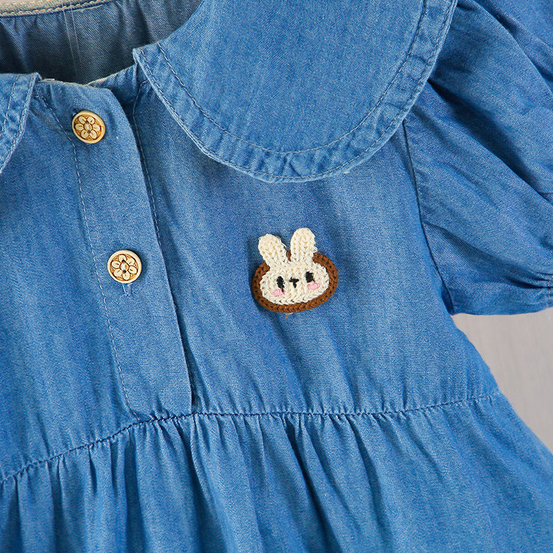 Rochie cu detalii Nema Albastru