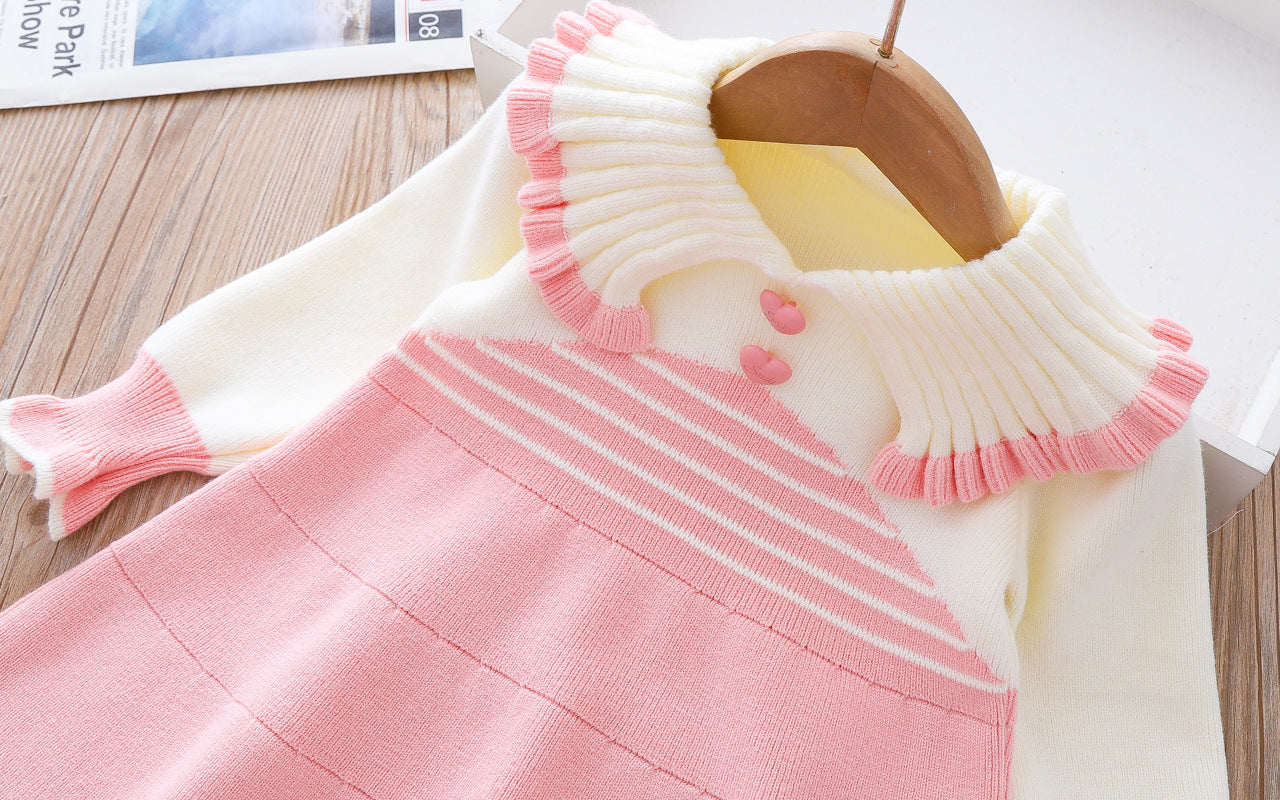 Rochie cu detalii Evenia Roz