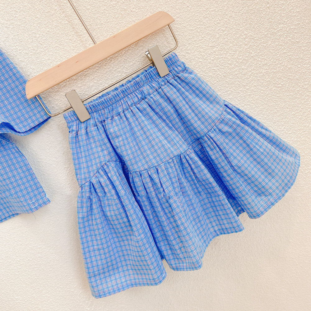 Set din doua piese Azra Albastru