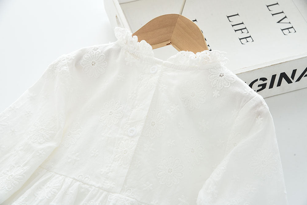 Rochie cu detalii Lasia Alb