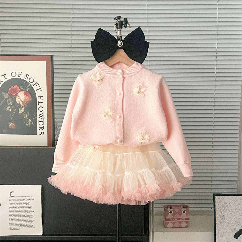 Set din doua piese Efrena Roz