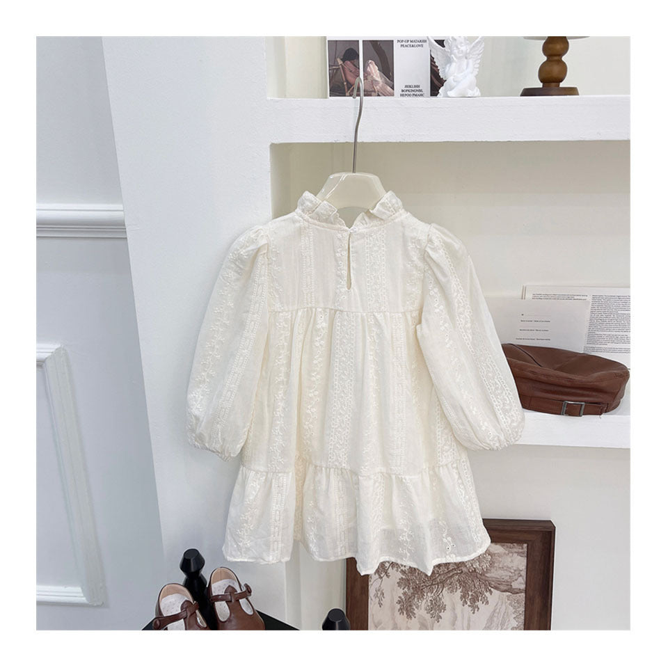 Rochie cu detalii Rubira Alb