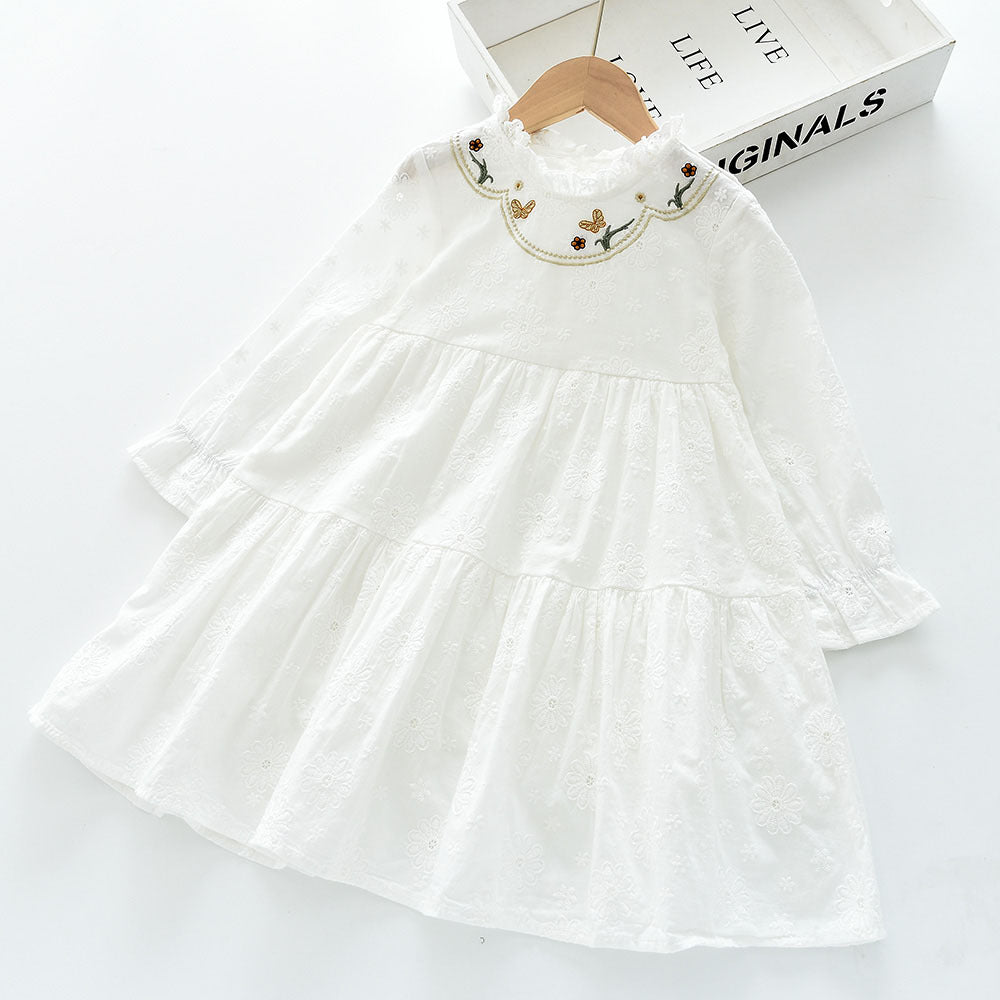 Rochie cu detalii Lasia Alb