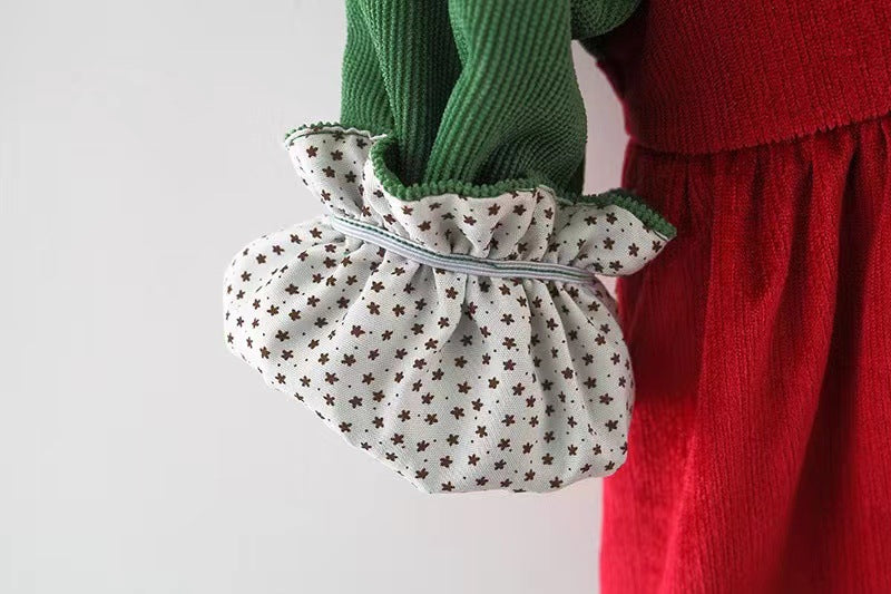 Rochie cu detalii Moreny Verde