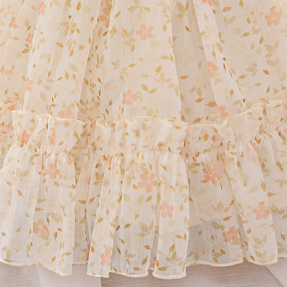 Rochie cu detalii lariena Crem