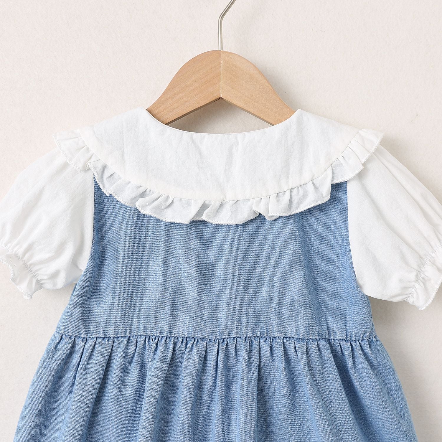 Rochie cu detalii Layla Albastru