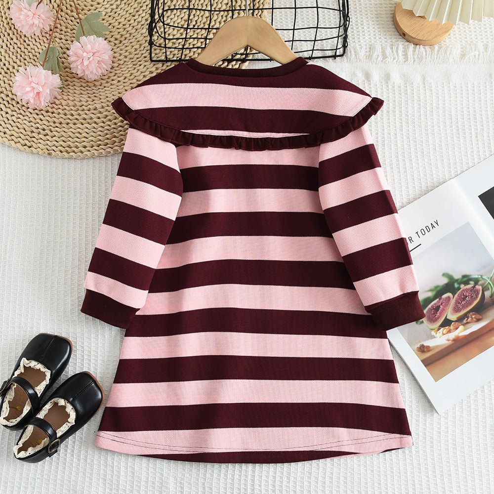 Rochie cu detalii Enona Roz