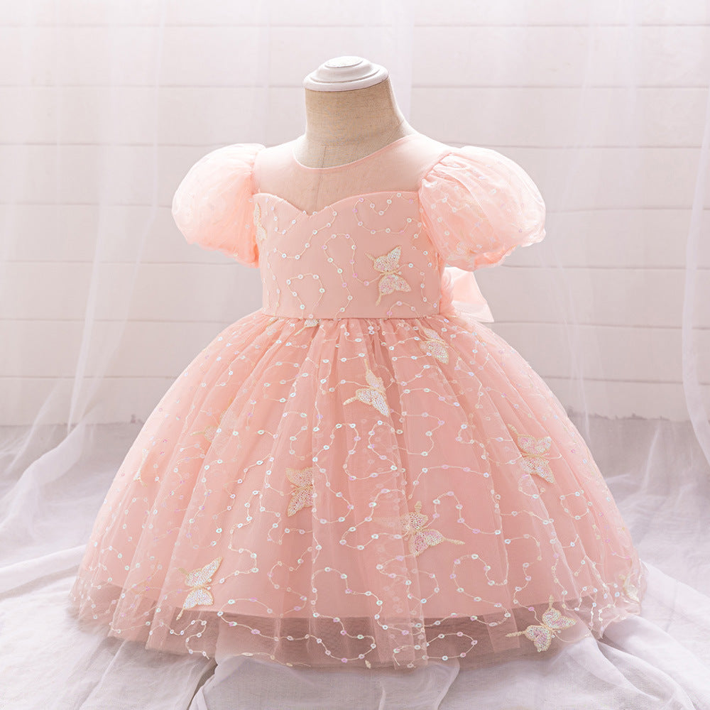 Rochie cu detalii Loissa Roz