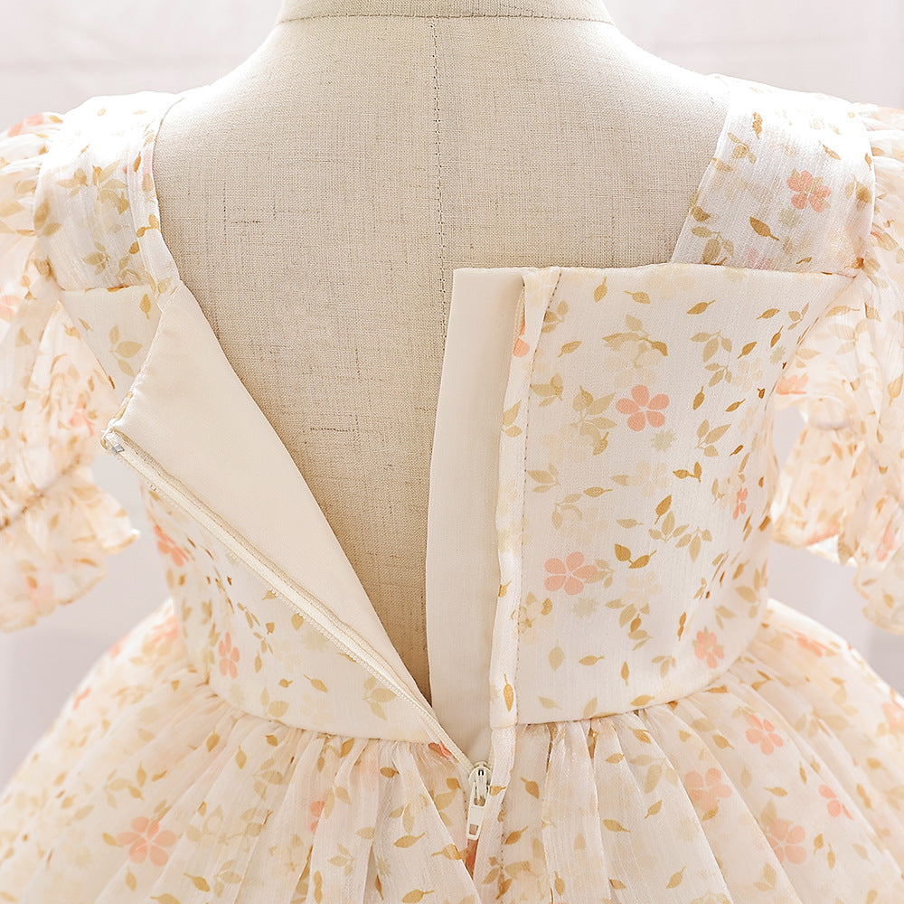 Rochie cu detalii lariena Crem