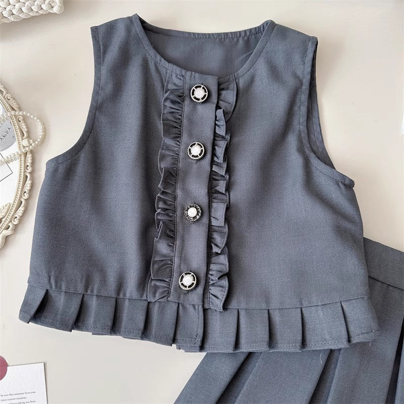 Set din trei piese Raniva Gri