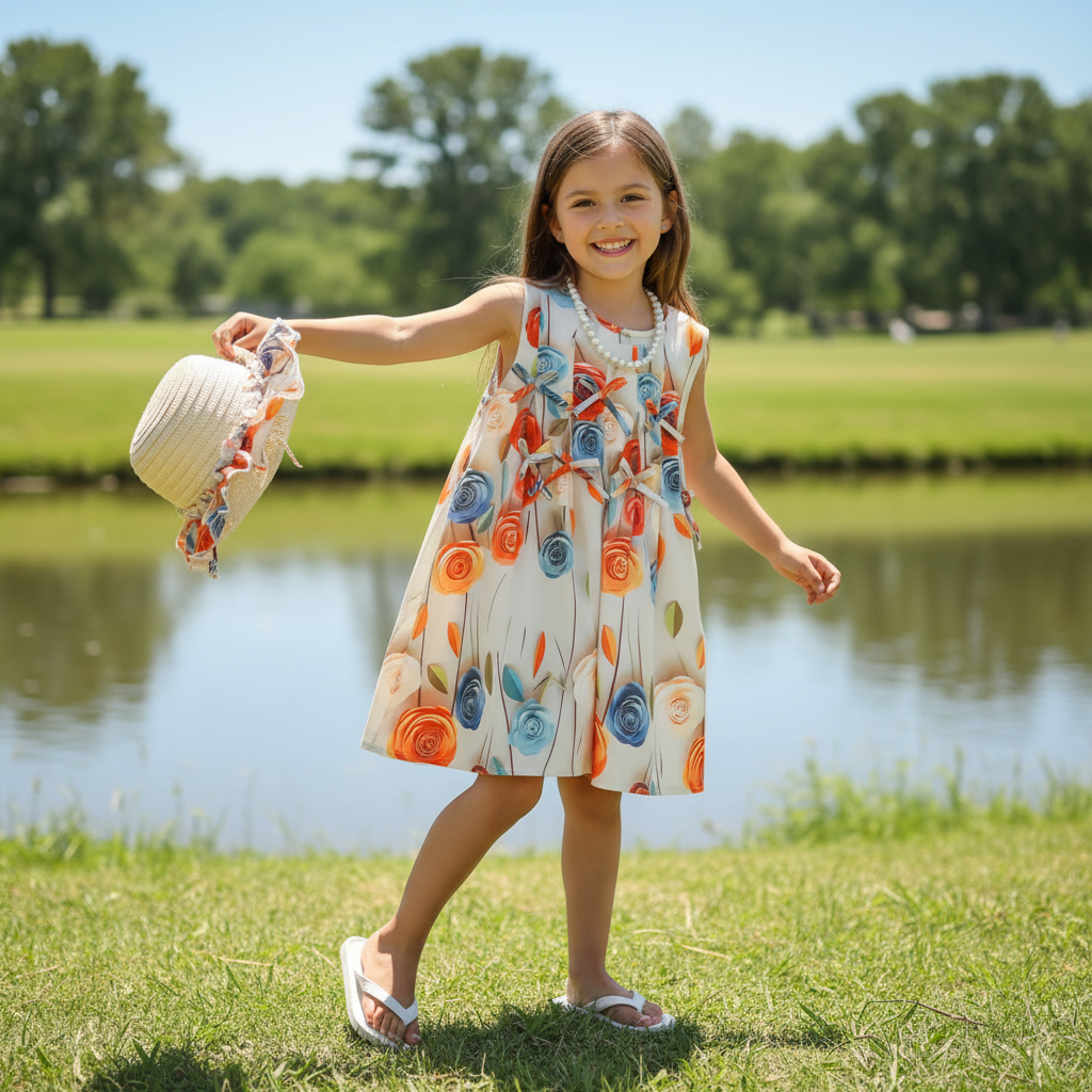 Rochie cu palarie Silina