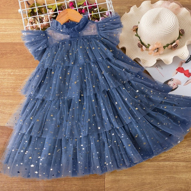 Rochie cu detalii Elbena Albastru