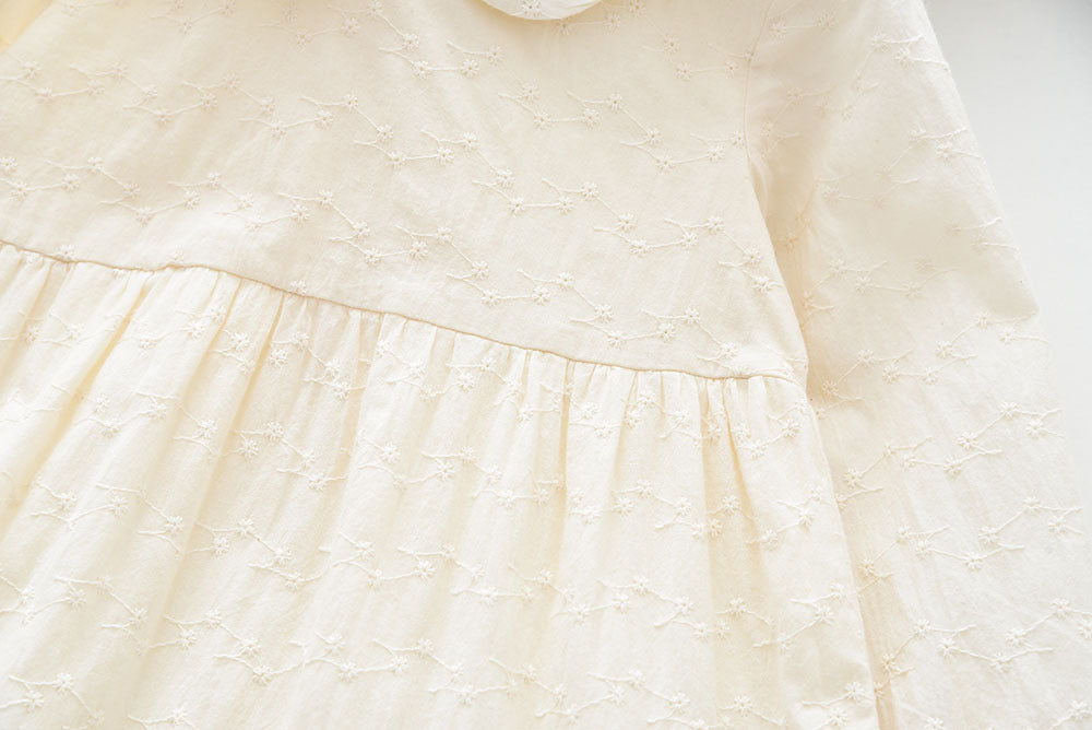 Rochie cu detalii Juya Crem
