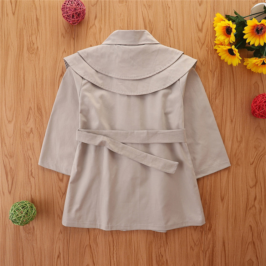 Trench cu detalii Sia Gri