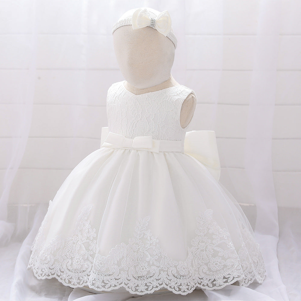 Rochie cu detalii Elvila Alb