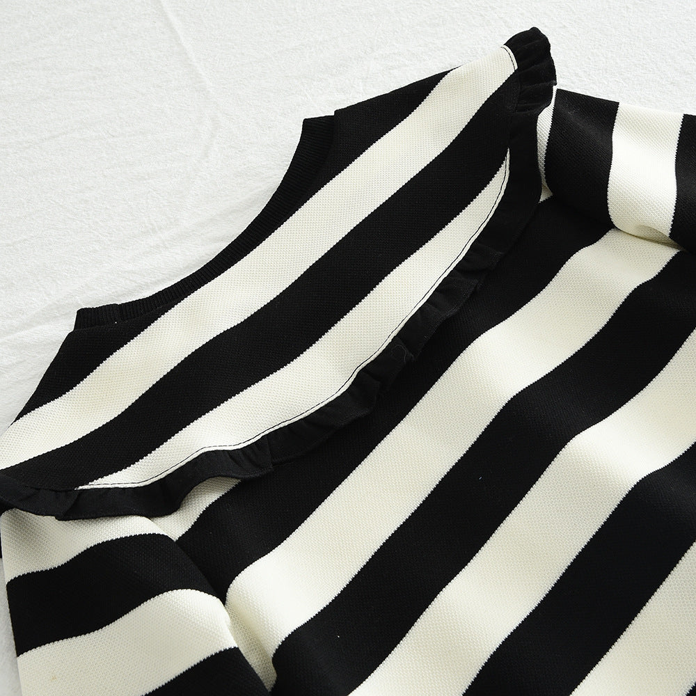 Rochie cu detalii Enona Negru