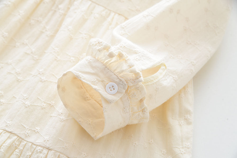 Rochie cu detalii Juya Crem